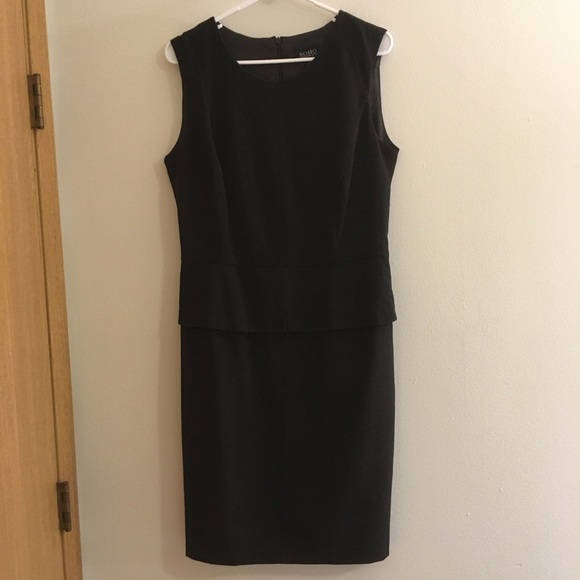 Soho Apparel Dresses & Skirts - Black peplum dress